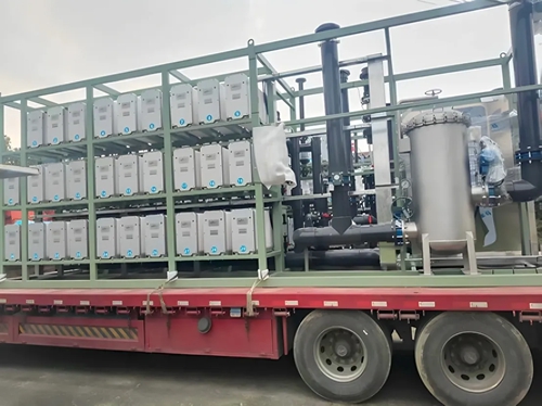 10.19某化工企業200T/H除鹽水設備發貨