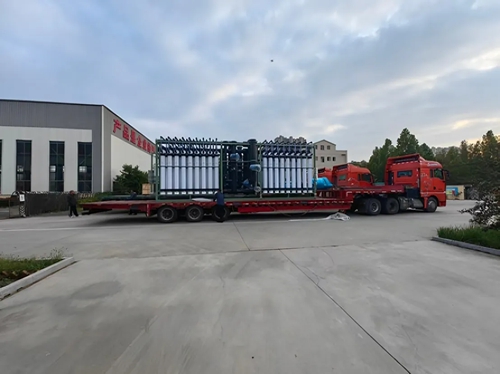 10.19某化工企業200T/H除鹽水設備發貨