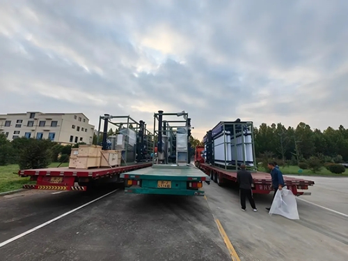 10.19某化工企業200T/H除鹽水設備發貨