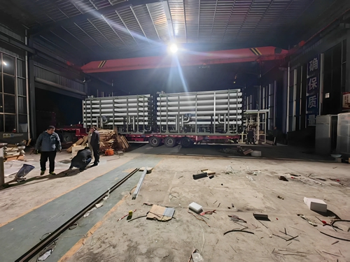 10.20某化工企業200T/H除鹽水設備發貨